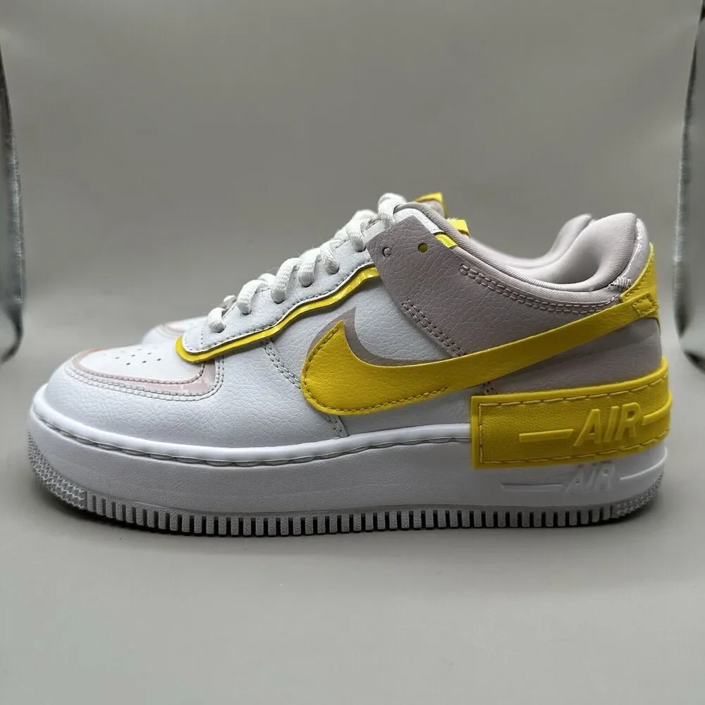 Nike Air Force 1 Low Shadow Women’s Size 7 US Sunshine Sneakers Shoes CJ1641-102